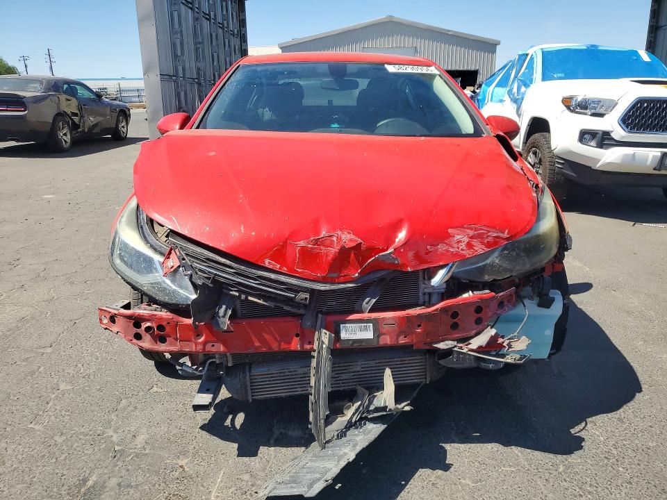 2017 Chevrolet Cruze VIN 1G1BE5SM4H7201287 COPART salvage auction — FRONT END, Ca - Salvage Certificate, sold $675 on 2026-07-02 (photo 5)