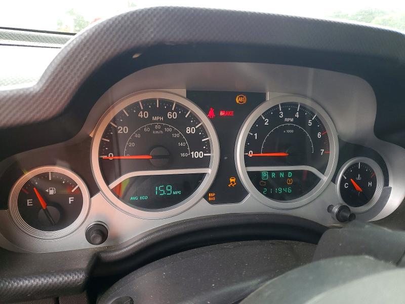 2010 Jeep Wrangler / VIN 1J4BA3H19AL203791 COPART salvage auction — REAR END, Nc - Salvage Certificate Of Title, sold $775 on 2026-08-03 (photo 9)