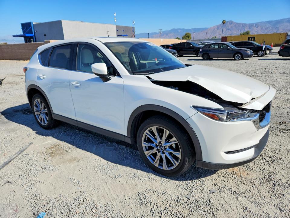 2021 Mazda Cx-5 VIN JM3KFBDM7M0455070 COPART salvage auction — FRONT END, Ca - Salvage Certificate, sold $4,100 on 2026-07-29 (photo 4)