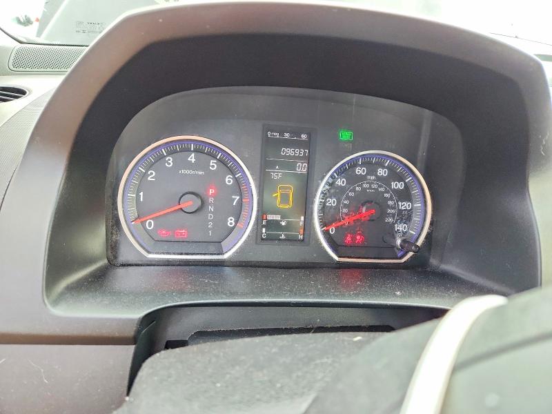 2008 Honda Cr-v VIN JHLRE48768C054899 COPART salvage auction — FRONT END, Wv - Salvage Certificate, sold $1,350 on 2026-07-30 (photo 9)