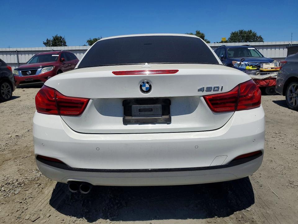 2018 BMW 4er VIN WBA4Z1C54JEC59678 COPART salvage auction — FRONT END, Ca - Salvage Certificate, sold $3,850 on 2026-07-14 (photo 6)