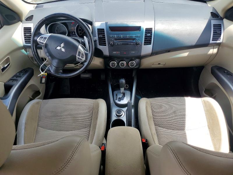 2013 Mitsubishi Outlander VIN JA4JT3AW4DU002455 COPART salvage auction — FRONT END, Va - Cert Of Title - Salvage, sold $225 on 2026-07-08 (photo 8)