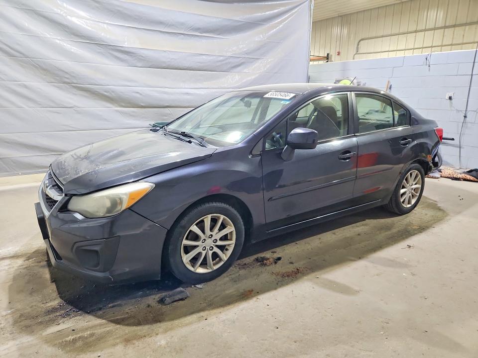 2013 Subaru Impreza VIN JF1GJAC66DH007663 COPART salvage auction — REAR END, Nh - Cert Of Title-Salvage, sold $100 on 2026-07-21 (photo 1)