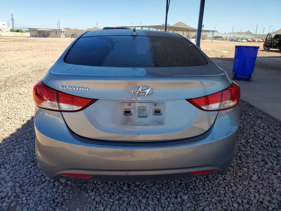 2013 Hyundai Elantra VIN KMHDH4AE7DU899719 COPART salvage auction — FRONT END, Az - Cert Of Title - Salvage, sold $575 on 2026-07-14 (photo 6)