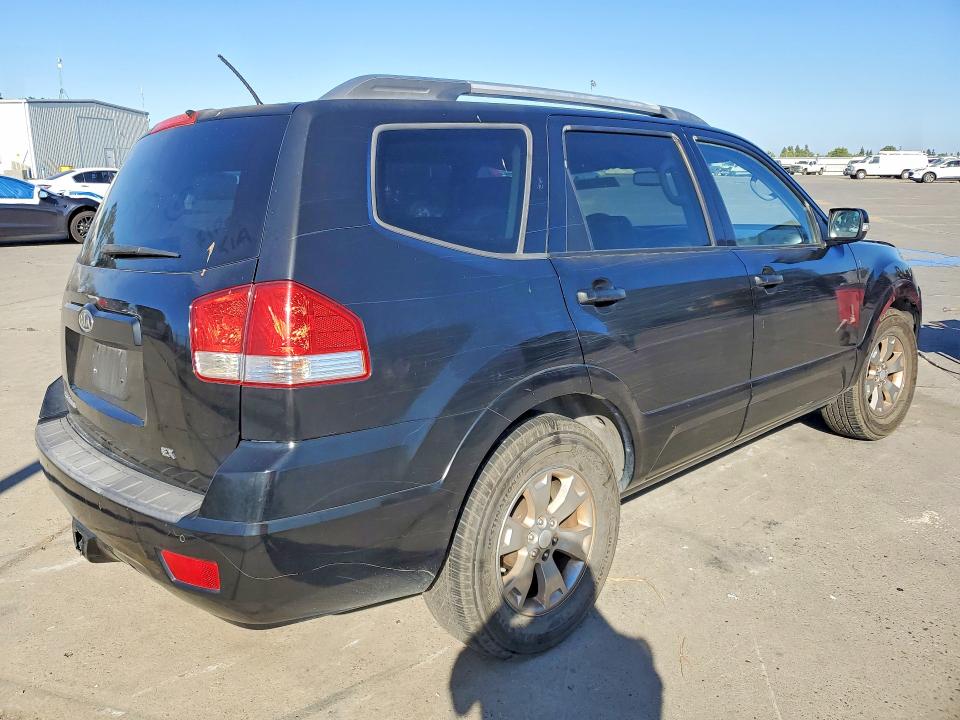 2009 Kia Borrego VIN KNDJJ741595021472 COPART salvage auction — FRONT END, CA - SALVAGE CERTIFICATE, sold $125 on 2026-07-20 (photo 3)
