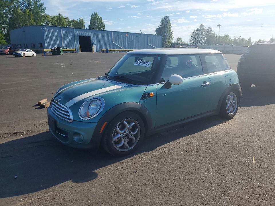 2012 Mini VIN WMWSU3C56CT185631 COPART salvage auction — REAR END, Or - Salvage Title Certificate, sold $2,250 on 2026-08-05 (photo 1)