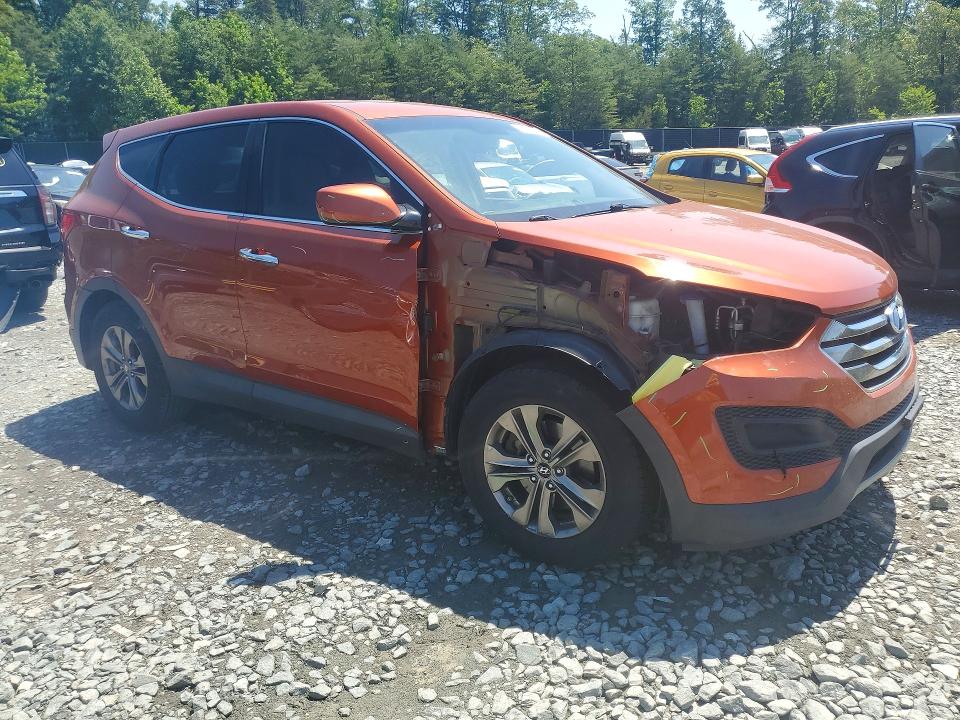 2013 Hyundai VIN 5XYZT3LB2DG013488 COPART salvage auction — FRONT END, Md - Cert Of Salvage > 75% Damage, sold $1,750 on 2026-07-28 (photo 4)