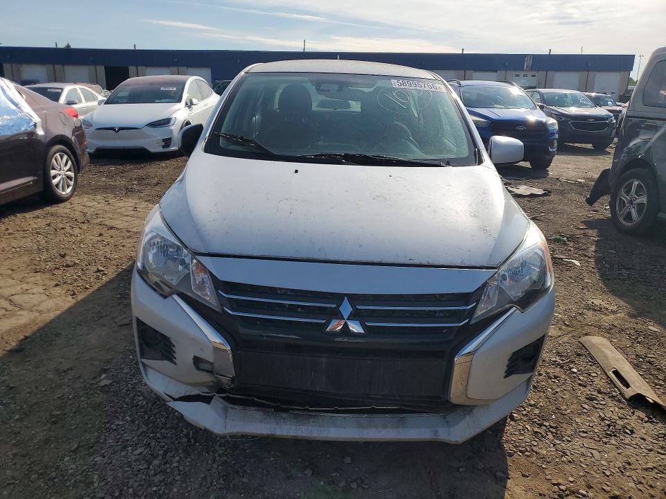 2023 Mitsubishi Mirage VIN ML32FUFJ7PHF01239 COPART salvage auction — FRONT END, MI - CERTIFICATE OF TITLE, sold $2,100 on 2026-07-10 (photo 5)