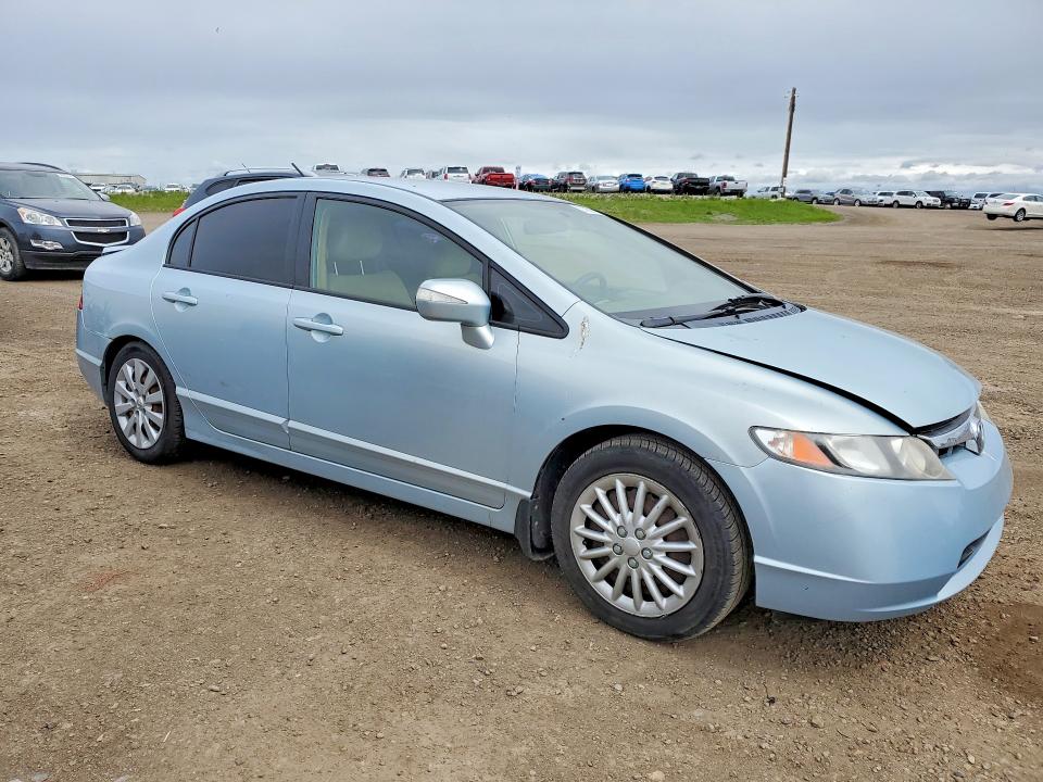 2006 Honda Civic VIN JHMFA36266S800377 COPART salvage auction — REAR END, Ab - Bos - Salvage, sold $200 on 2026-07-07 (photo 4)
