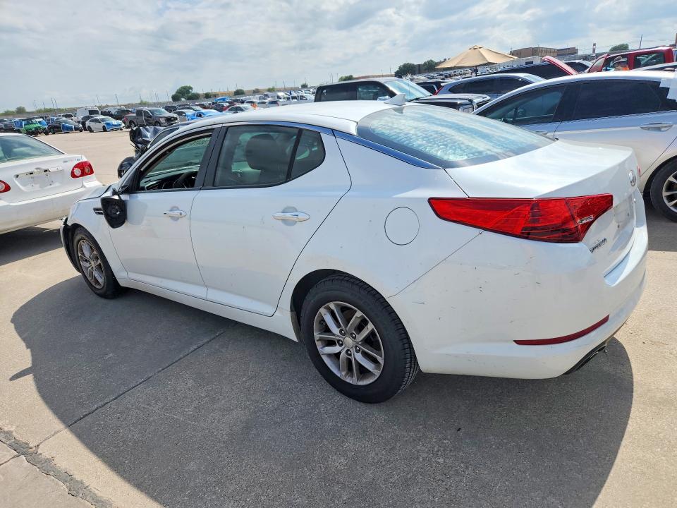 2013 Kia Optima VIN 5XXGM4A75DG221510 COPART salvage auction — BIOHAZARD/CHEMICAL, Tx - Salvage Vehicle Title, sold $150 on 2026-07-13 (photo 2)