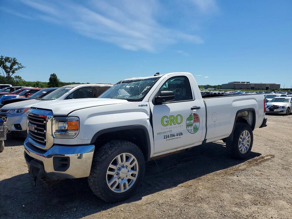 2017 Gmc SIERRA VIN 1GT02REG3HZ236427 COPART salvage auction — ALL OVER, IA - CERT OF TITLE-SALVAGE TITLE, sold $7,000 on 2026-07-22 (photo 1)