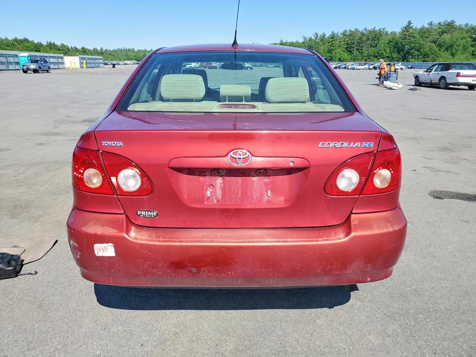 2006 Toyota Corolla VIN 1NXBR32E66Z702376 COPART salvage auction — MINOR DENT/SCRATCHES, Me - Certificate Of Title, sold $2,050 on 2026-07-06 (photo 6)