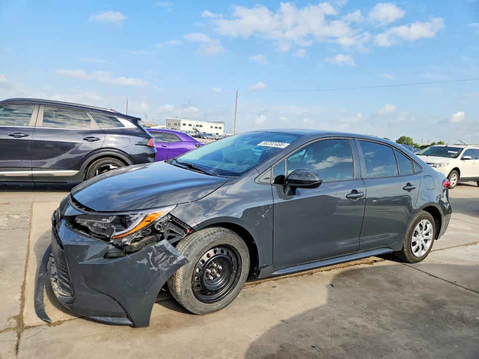 2025 Toyota Corolla VIN 5YFB4MDE2SP358686 COPART salvage auction — FRONT END, Tx - Certificate Of Title, sold $7,200 on 2026-07-20 (photo 1)