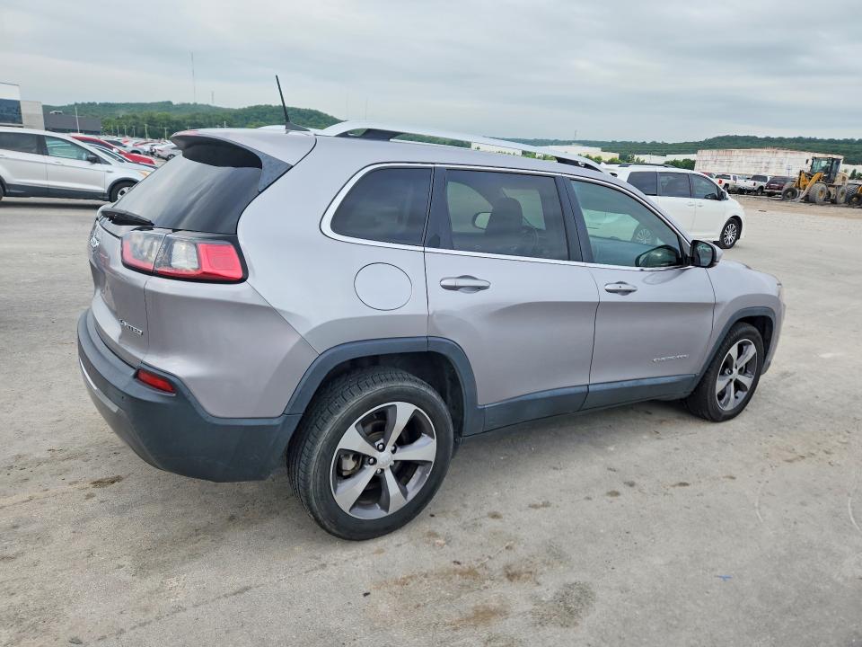 2019 Jeep VIN 1C4PJLDB3KD443599 COPART salvage auction — HAIL, Ok - Cert Of Title-Salvage, sold $4,000 on 2026-07-31 (photo 3)