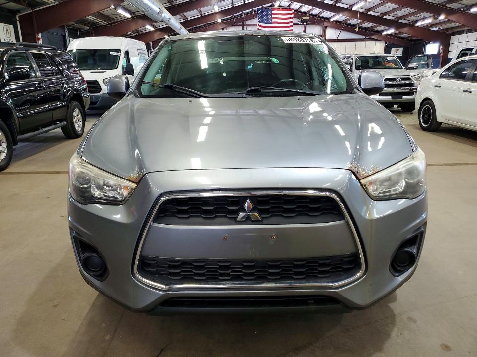 2014 Mitsubishi Outlander sport VIN 4A4AP3AU1EE001325 COPART salvage auction — REAR END, Va - Certificate Of Title, sold $1,550 on 2026-07-31 (photo 5)