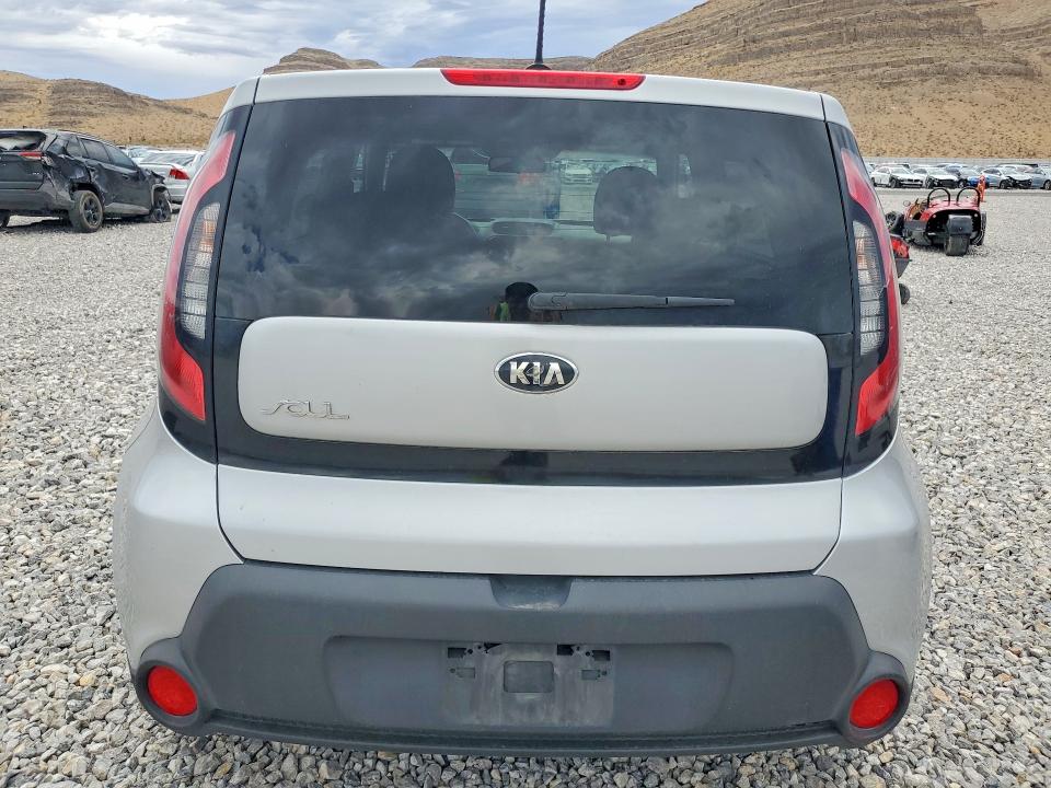 2016 Kia Soul VIN KNDJN2A20G7846616 COPART salvage auction — FRONT END, Ut - Salvage Certificate, sold $1,300 on 2026-07-29 (photo 6)