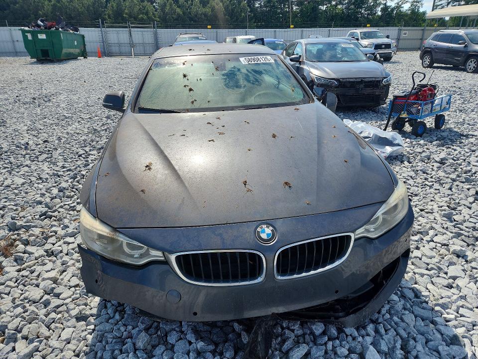 2016 BMW 4er VIN WBA3V7C5XG5A27427 COPART salvage auction — FRONT END, Ga - Certificate Of Title, sold $1,250 on 2026-07-28 (photo 5)