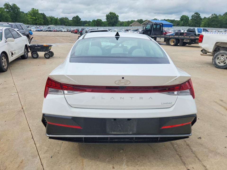 2025 Hyundai Elantra VIN KMHLP4DG4SU892204 COPART salvage auction — FRONT END, Il - Salvage Certificate, sold $2,750 on 2026-07-31 (photo 6)