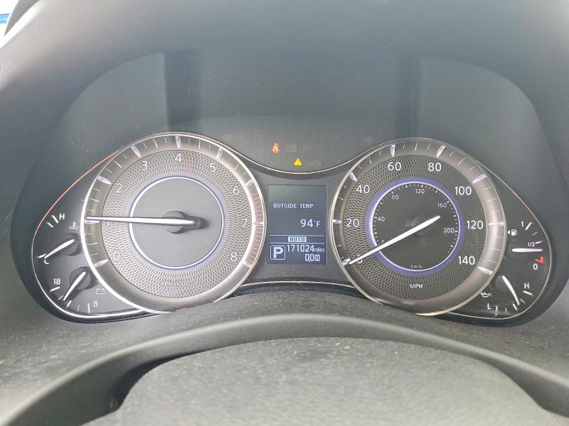 2019 Infiniti Qx80 VIN JN8AZ2NE7K9231507 COPART salvage auction — FRONT END, Tx - Nonrepairable Title, sold $4,650 on 2026-07-10 (photo 9)