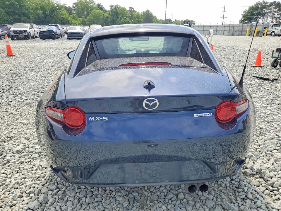 2021 Mazda Mx-5 VIN JM1NDAM70M0457369 COPART salvage auction — SIDE, NC - SALVAGE CERTIFICATE OF TITLE, sold $2,100 on 2026-07-29 (photo 6)
