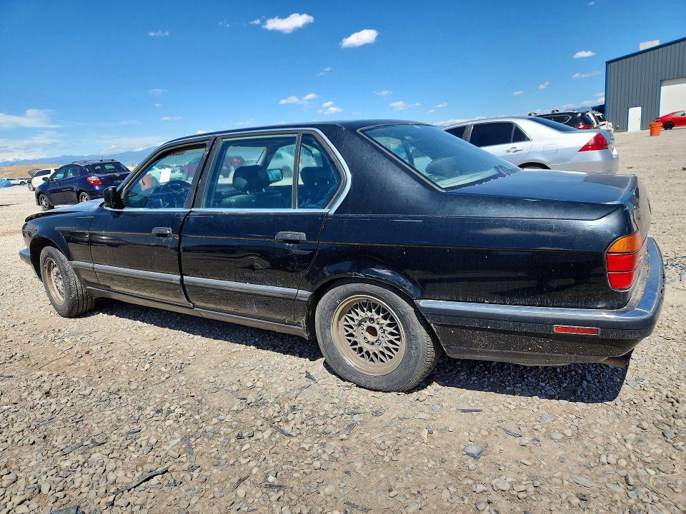 1992 BMW 7 series VIN WBAGC4316NDC29591 COPART salvage auction — SIDE, Ut - Certificate Of Title, sold $750 on 2026-07-10 (photo 2)