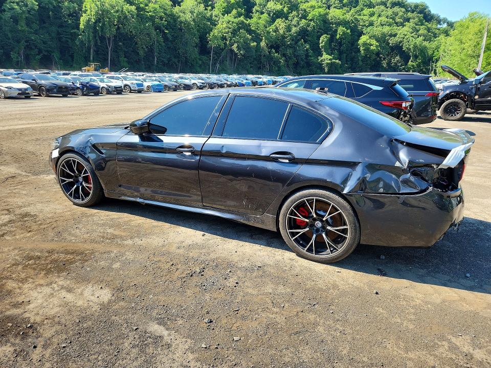 2023 BMW M5 VIN WBS83CH00PCL23031 COPART salvage auction — REAR END, NJ - CERT OF TITLE-SALVAGE, sold $39,000 on 2026-07-28 (photo 2)