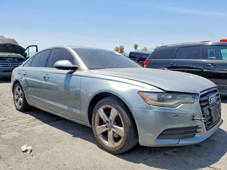 2012 Audi A6 VIN WAUDFAFC4CN093682 COPART salvage auction — MINOR DENT/SCRATCHES, Ca - App For Dup Clean Or Ac, sold $675 on 2026-07-02 (photo 4)