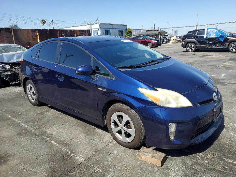 2012 Toyota Prius VIN JTDKN3DU1C1522711 COPART salvage auction — REAR END, Ca - Salvage Certificate, sold $1,000 on 2026-07-15 (photo 4)