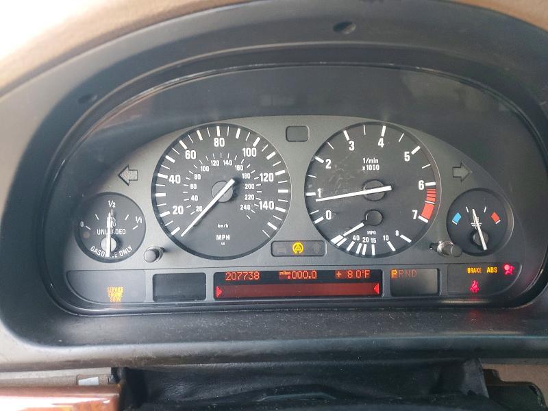 2002 BMW 5 series VIN WBADT43442GZ98692 COPART salvage auction — REAR END, FL - CERT OF TITLE-REBUILT, sold $575 on 2026-07-10 (photo 9)