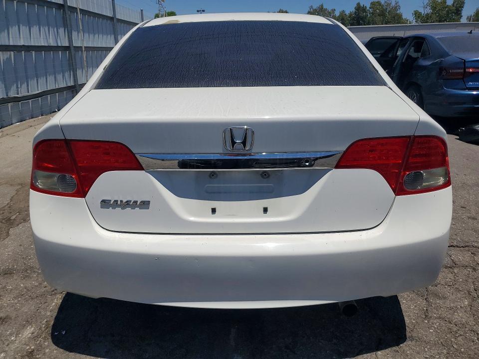 2009 Honda Civic VIN 19XFA16599E050660 COPART salvage auction — FRONT END, Ca - Salvage Certificate, sold $1,300 on 2026-07-02 (photo 6)