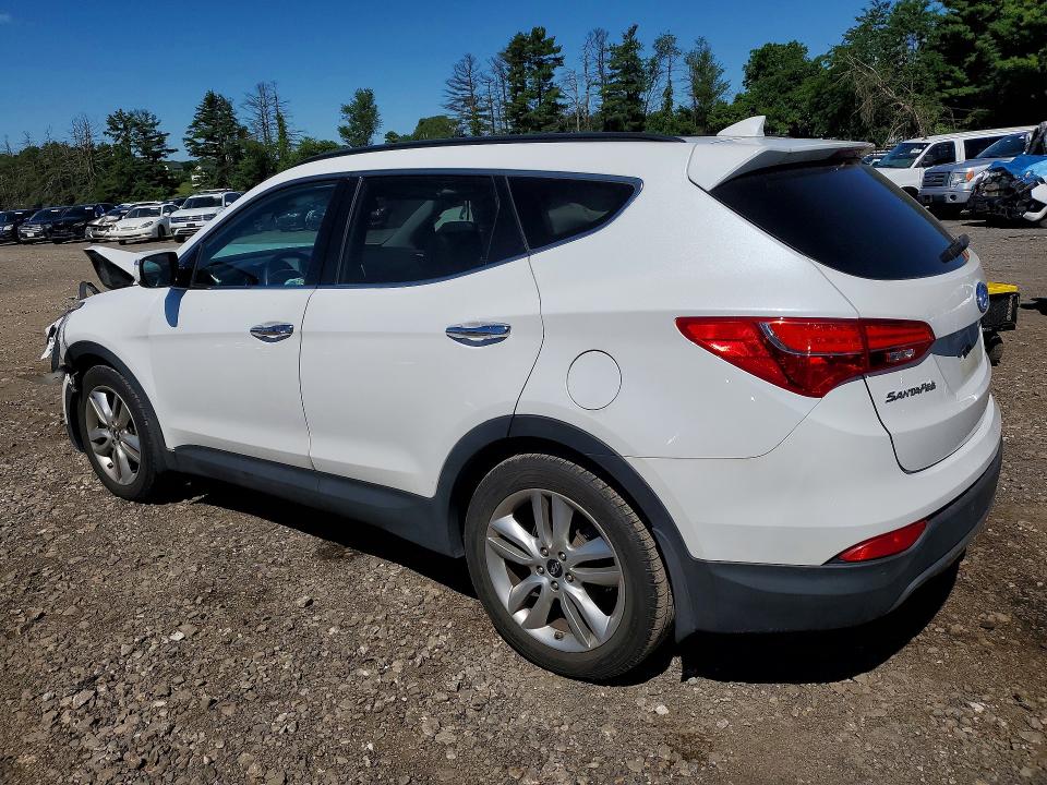 2015 Hyundai Santa fe VIN 5XYZWDLA9FG275290 COPART salvage auction — FRONT END, Md - Cert Of Salvage > 75% Damage, sold $1,350 on 2026-07-20 (photo 2)