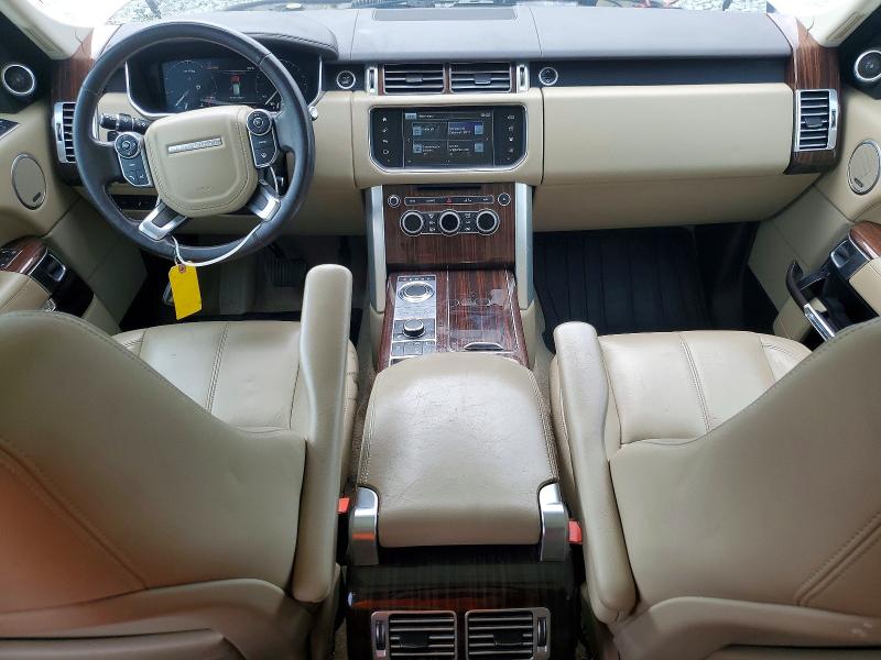 2016 Land rover VIN SALGR2PF5GA313004 COPART salvage auction — MECHANICAL, Nc - Dealer Only Clean Title (P), sold $5,500 on 2026-07-29 (photo 8)
