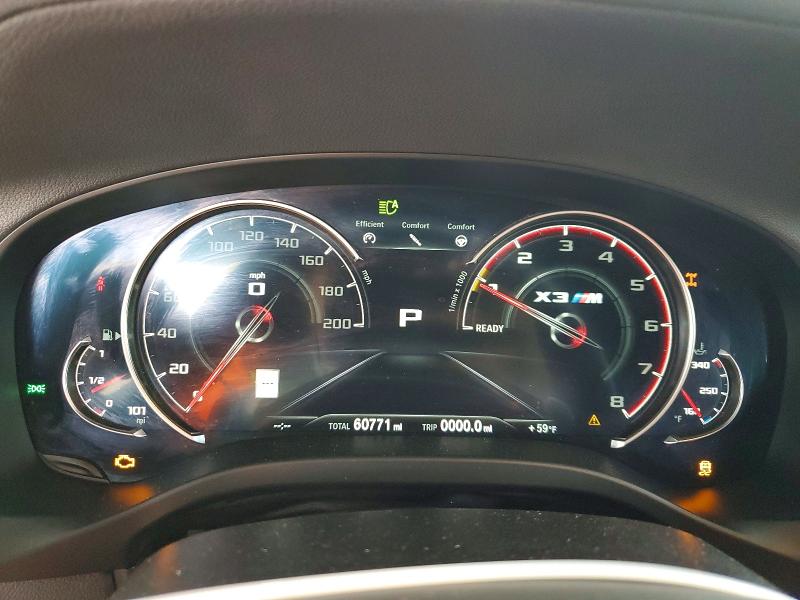 2020 BMW X3 VIN 5YMTS0C07L9B47347 COPART salvage auction — MECHANICAL, Ca - Certificate Of Title, sold $60 on 2026-07-30 (photo 9)
