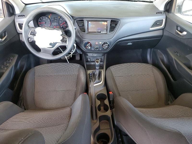 2020 Hyundai Accent VIN 3KPC24A65LE114962 COPART salvage auction — FRONT END, Ca - Salvage Certificate, sold $250 on 2026-07-23 (photo 8)