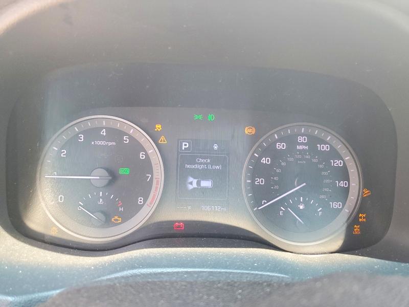 2017 Hyundai Tucson VIN KM8J3CA47HU521327 COPART salvage auction — FRONT END, Salvage Title, sold $1,250 on 2026-07-10 (photo 9)