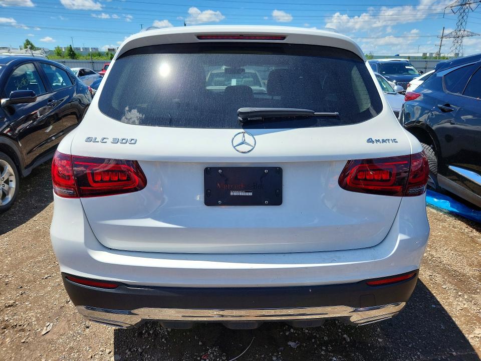 2020 Mercedes-benz Glc VIN W1N0G8EB0LF838768 COPART salvage auction — FRONT END, Il - Salvage Certificate, sold $12,300 on 2026-07-16 (photo 6)