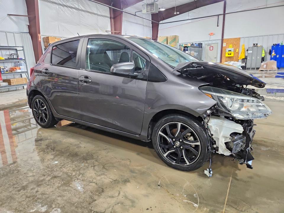 2016 Toyota Yaris VIN VNKKTUD38GA069865 COPART salvage auction — FRONT END, Il - Salvage Certificate, sold $625 on 2026-07-20 (photo 4)