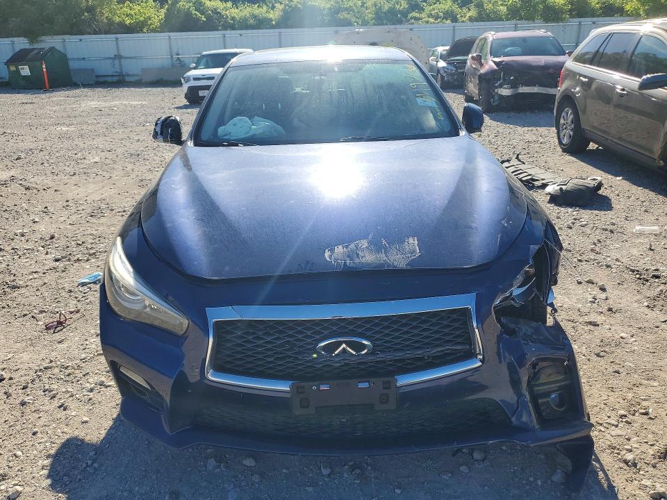 2017 Infiniti Q50 VIN JN1EV7AR3HM839340 COPART salvage auction — SIDE, Mo - Salvage Certificate Of Title, sold $2,900 on 2026-07-31 (photo 5)