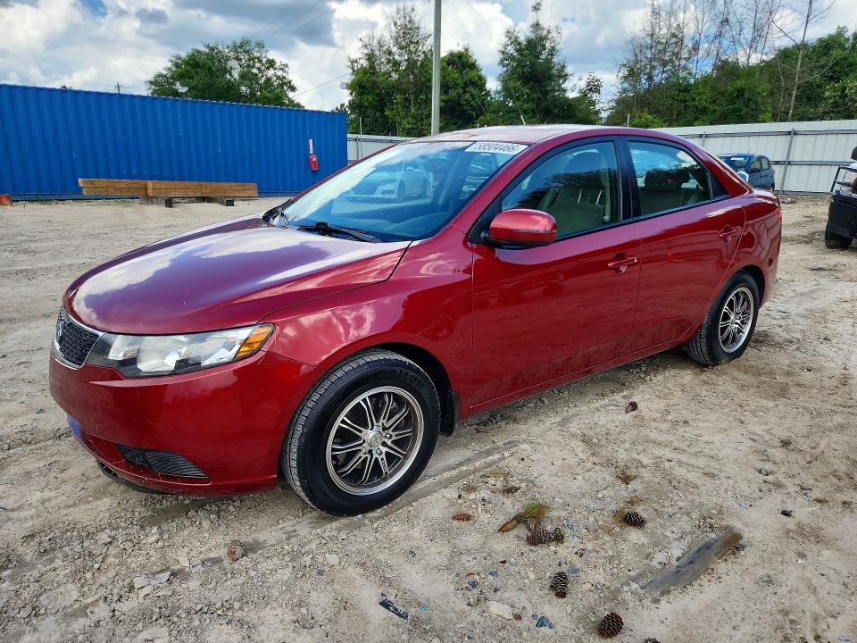 2012 Kia Forte VIN KNAFU4A20C5510133 COPART salvage auction — ROOF, FL - CERT OF TITLE SLVG REBUILDABLE, sold $900 on 2026-07-31 (photo 1)