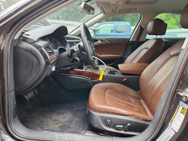 2013 Audi A6 VIN WAUGGAFC3DN018144 COPART salvage auction — FRONT END, Vt - Cert Of Title-Salvage Vehicle, sold $900 on 2026-07-20 (photo 7)