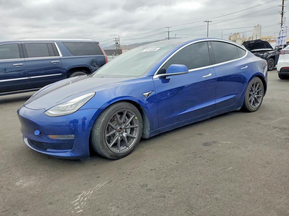 2020 Tesla Model 3 VIN 5YJ3E1EB1LF636379 COPART salvage auction — MINOR DENT/SCRATCHES, Ca - Salvage Certificate, sold $9,000 on 2026-07-20 (photo 1)