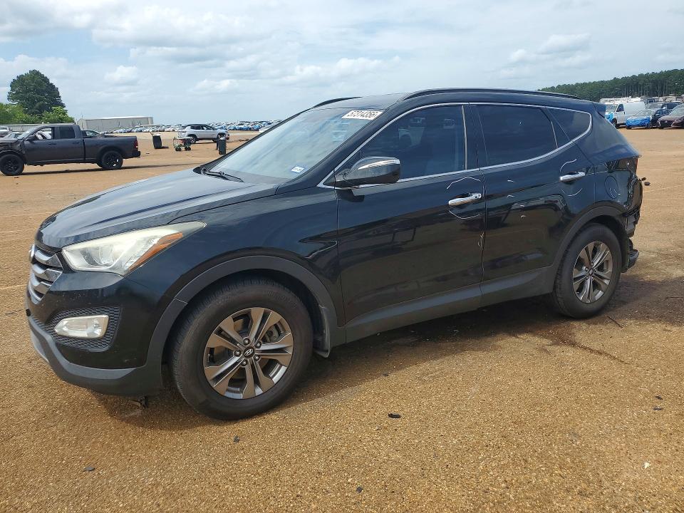 2015 Hyundai Santa fe VIN 5XYZU3LB3FG276458 COPART salvage auction — REAR END, Tx - Salvage Vehicle Title, sold $2,750 on 2026-07-13 (photo 1)