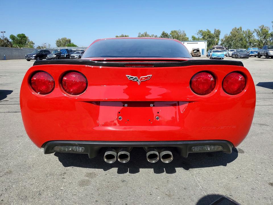2006 Chevrolet Corvette VIN 1G1YY26E265126200 COPART salvage auction — FRONT END, Ca - Salvage Certificate, sold $30,750 on 2026-07-30 (photo 6)