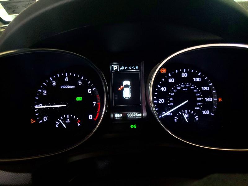 2019 Hyundai Santa fe VIN KM8SRDHF1KU298208 COPART salvage auction — FRONT END, Va - Cert Of Title - Salvage, sold $3,500 on 2026-07-10 (photo 9)