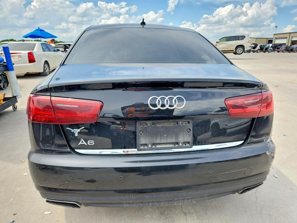 2016 Audi A6 VIN WAUDFAFCXGN102357 COPART salvage auction — FRONT END, TX - SALVAGE VEHICLE TITLE, sold $1,550 on 2026-07-23 (photo 6)