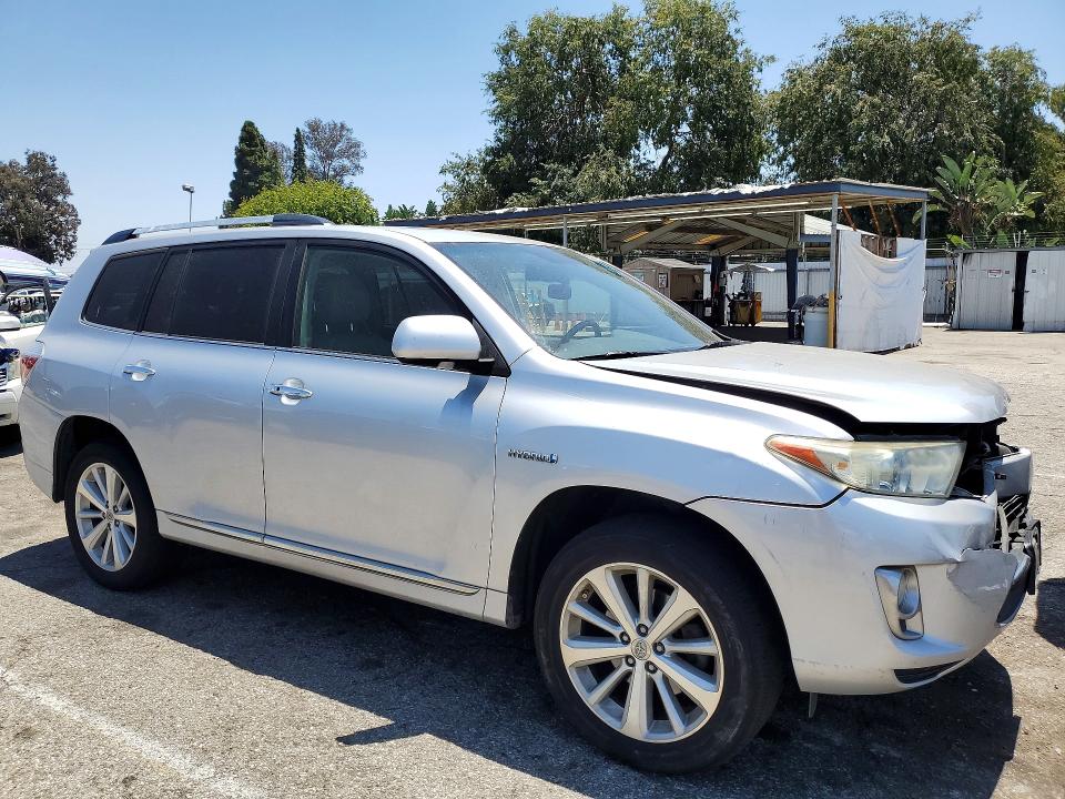 2012 Toyota VIN JTEDC3EH2C2004094 COPART salvage auction — FRONT END, Ca - Salvage Certificate, sold $5,700 on 2026-07-24 (photo 4)