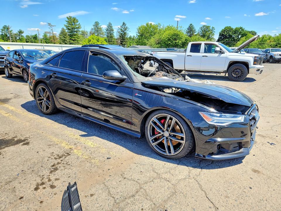 2017 Audi A6 VIN WAUF3AFC7HN106708 COPART salvage auction — BURN, Pa - Certificate Of Salvage, sold $725 on 2026-07-31 (photo 4)