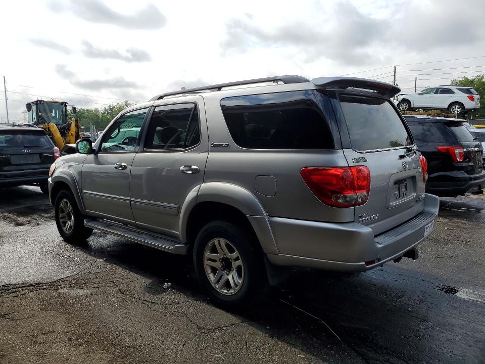 2005 Toyota Sequoia VIN 5TDBT48A85S256542 COPART salvage auction — FRONT END, Co - Public - Salvage Title, sold $1,900 on 2026-07-14 (photo 2)