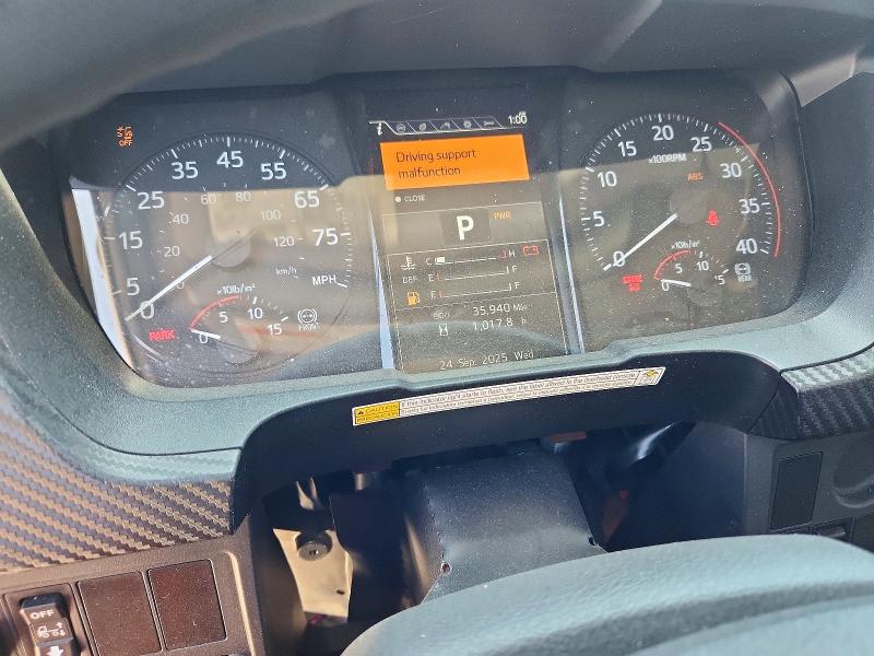 2025 Hino Hino l6 VIN 5PVNJ7AV7S5T57493 COPART salvage auction — FRONT END, AZ - CERT OF TITLE - SALVAGE, sold $26,500 on 2026-07-08 (photo 8)