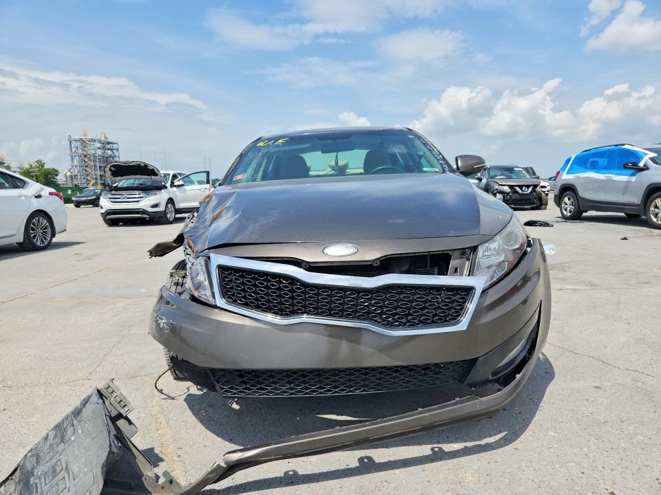2013 Kia Optima VIN 5XXGM4A77DG190454 COPART salvage auction — FRONT END, Ms - Cert Of Title-Salvaged, sold $400 on 2026-07-29 (photo 5)